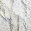 Panel de pared 3D efecto piedra Blanco