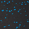 Alpha Burly negra Negro y azul